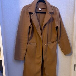 Classic Brown Women's Trench Coat